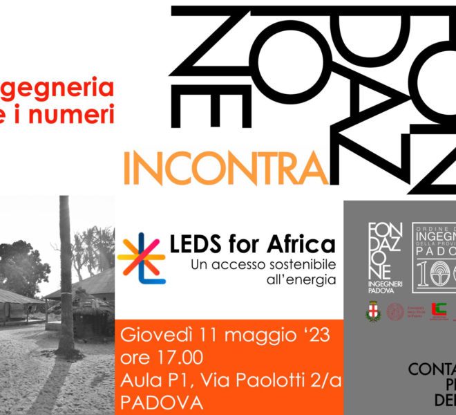 Fondazione Ingegneri Padova incontra LEDS for Africa